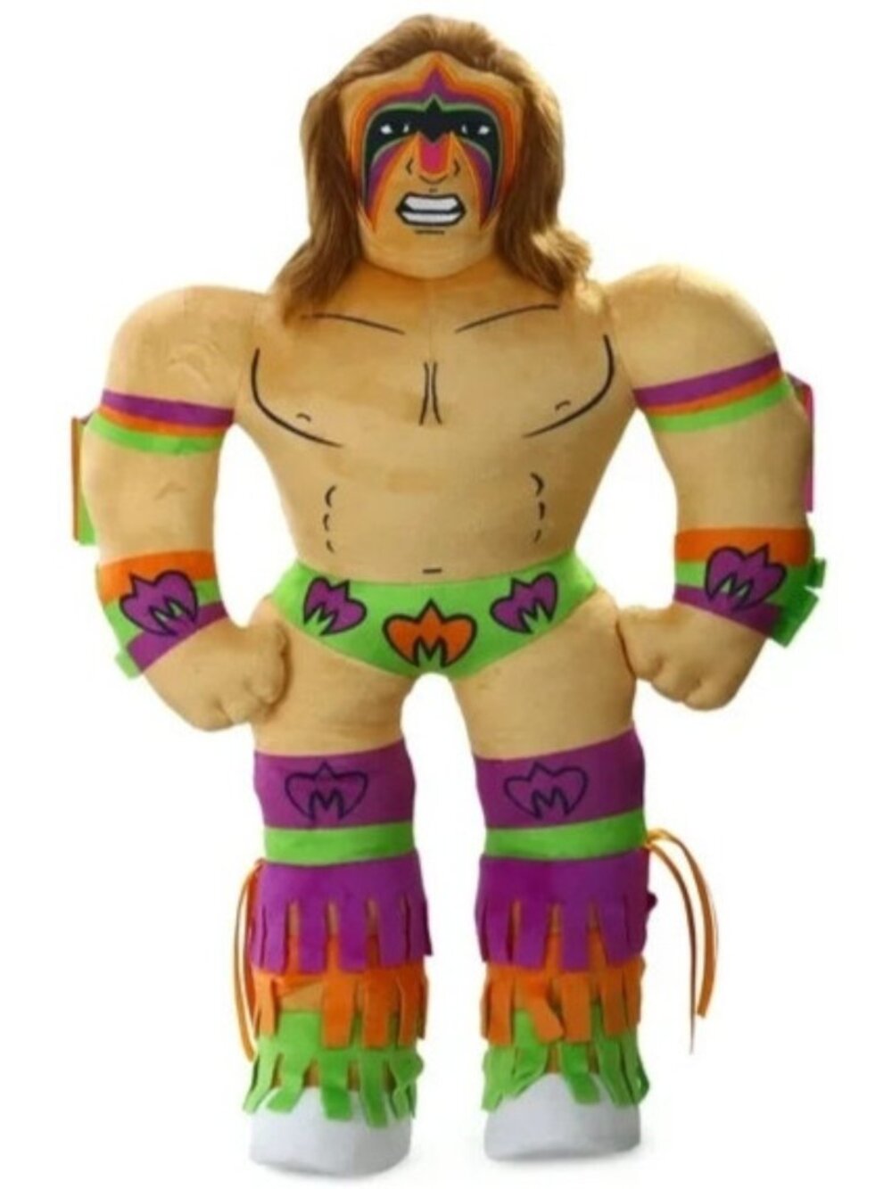 WWE 23 in Plush The Ultimate Warrior Wrestling Wal-Mart Canada Exclusive Toy